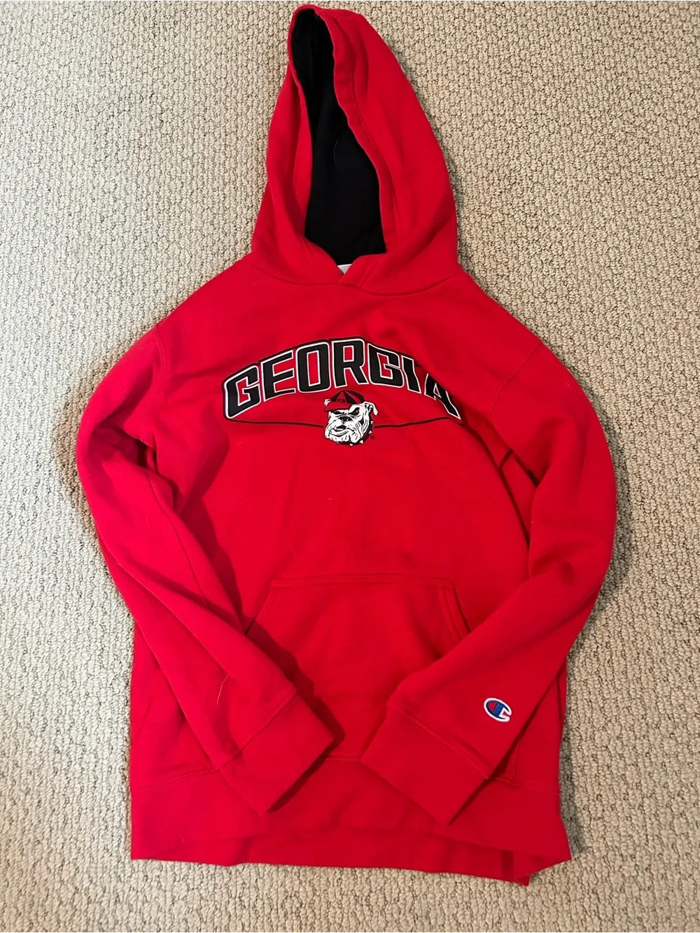 Kids Georgia bulldogs hoodie